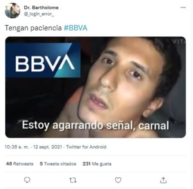 Fallan la app y cajeros de BBVA y los usuarios hacen memes