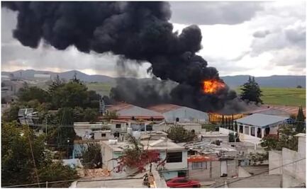 Se incendia fábrica de guantes de hule en Tlaxcala; no se reportan heridos