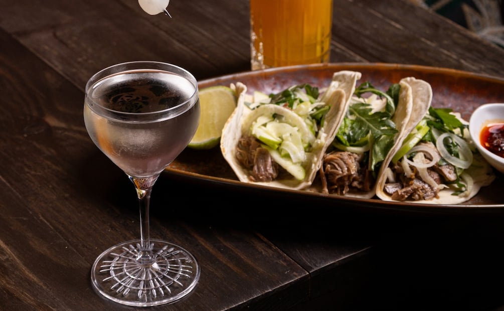 Los cocktails en el bar Gamal, están inspirados en el Medio Oriente. Foto: cortesía