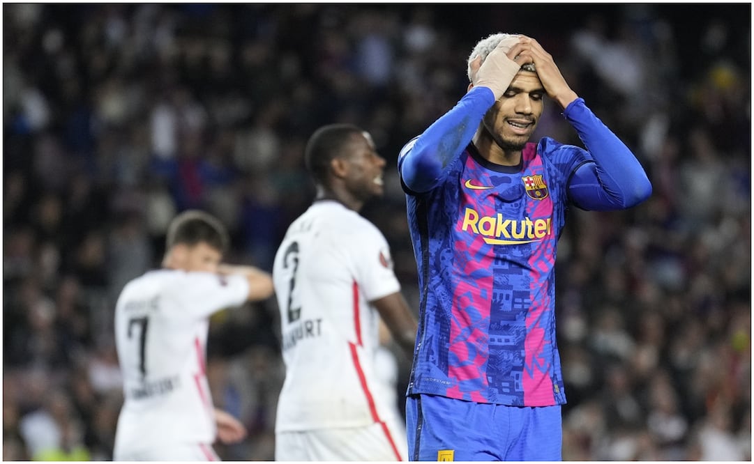 Ronald Araujo tras la derrota del Barcelona, “es un fracaso” / FOTO: EFE