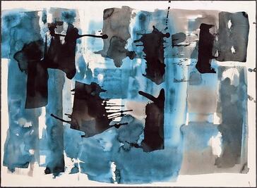 Pintura y poesía: una exposición de Rodrigo Garza Arreola y Ana López–Montes