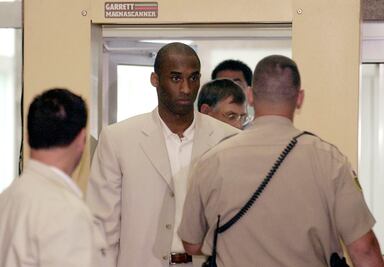 La carrera de Kobe Bryant no estuvo exenta de polémicas