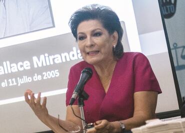 Lanza Isabel Miranda de Wallace reto para que adversarios presenten vivo a su hijo