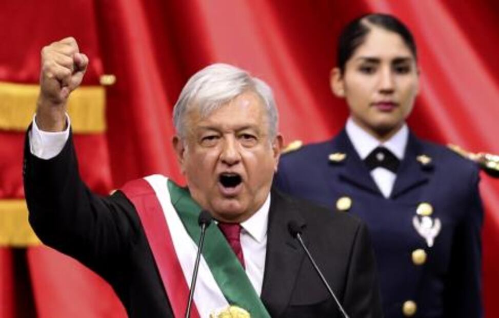 Los 10 momentos de la toma de posesión de AMLO