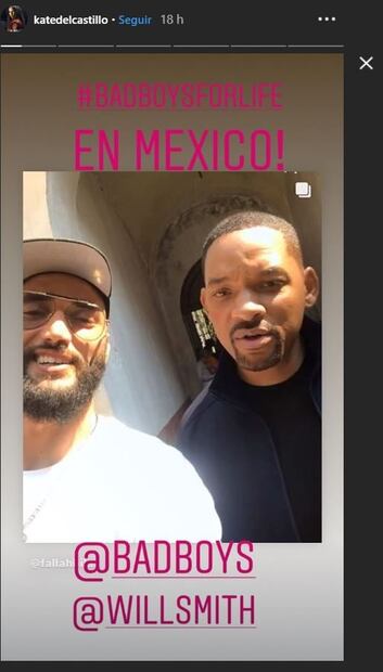 Will Smith persigue a Kate del Castillo