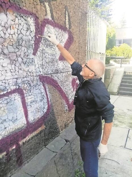 Tras vandalismo, el mural Sol de Fuego recibirá atención