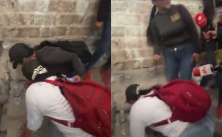 “¡Está hueco!”; madre buscadora rompe en llanto al golpear piso del Rancho Izaguirre en Teuchitlán