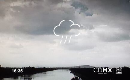 Se registra lluvia ligera en 3 delegaciones de CDMX