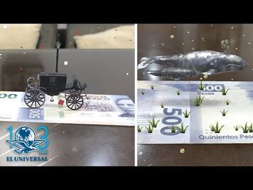 Así funciona la realidad aumentada en los nuevos billetes de 200 y 500 pesos