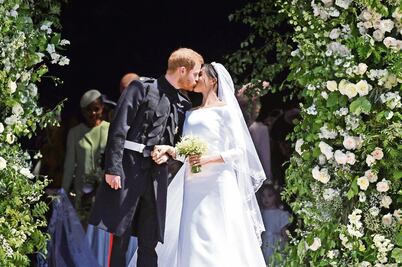 Se casan, se besan y cambian la historia