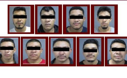 Dictan 160 años de prisión para 9 integrantes de banda delictiva de Hidalgo; son acusados de secuestro y muerte de dos personas