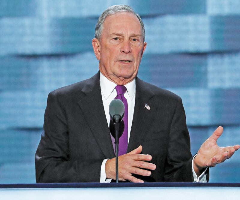 De afiliación republicana. Michael Bloomberg anunció que se enfrentará al presidente Trump en las elecciones de 2020. Foto/AP