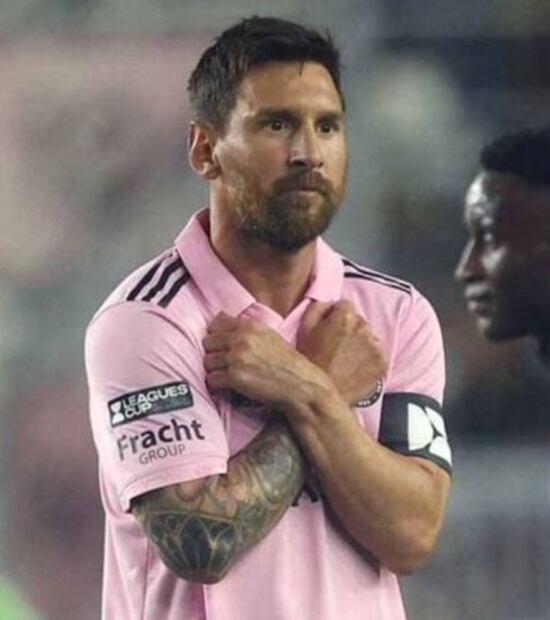 Festejo de Lionel Messi. Fuente: Instagram @intermiamicf