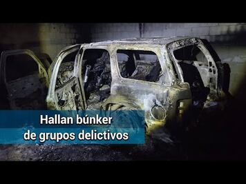 Militares localizan búnker utilizado presuntamente por grupos delictivos en Reynosa