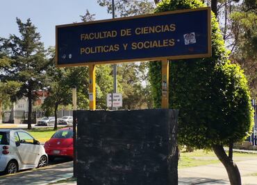 Suspende actividades en la FCPyS de la UNAM, tras toma de instalaciones por estudiantes