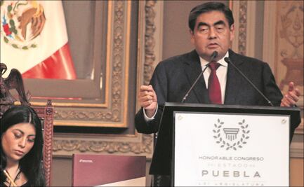 Le robaron el partido al Puebla, dice el gobernador Miguel Barbosa