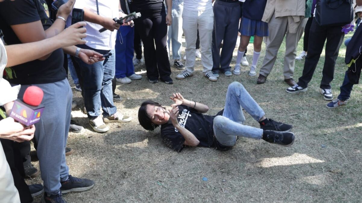 Aspectos del encuentro "therian" en donde hubo nula participación de personas que se identifican con esta corriente en las Islas de CU. Foto: Fernanda Rojas /El Universal