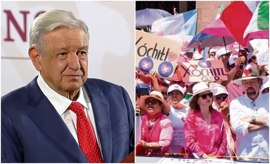 AMLO/Marea Rosa. Foto: especial