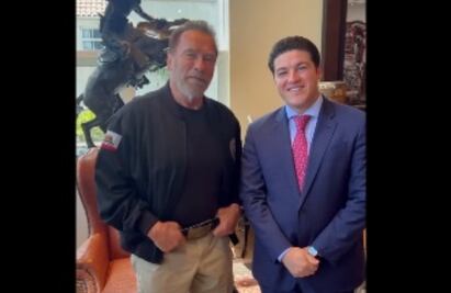 “¡Hasta Nuevo León, Baby!”: Arnold Schwarzenegger y Samuel García se reúnen en California y esto pasó