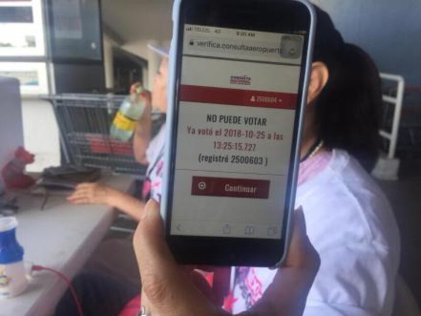Corrigen problemas con la app en segundo día de consulta por el nuevo aeropuerto