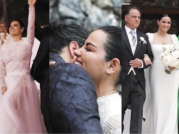 La historia detrás del vestido de bodas de Maite Perroni