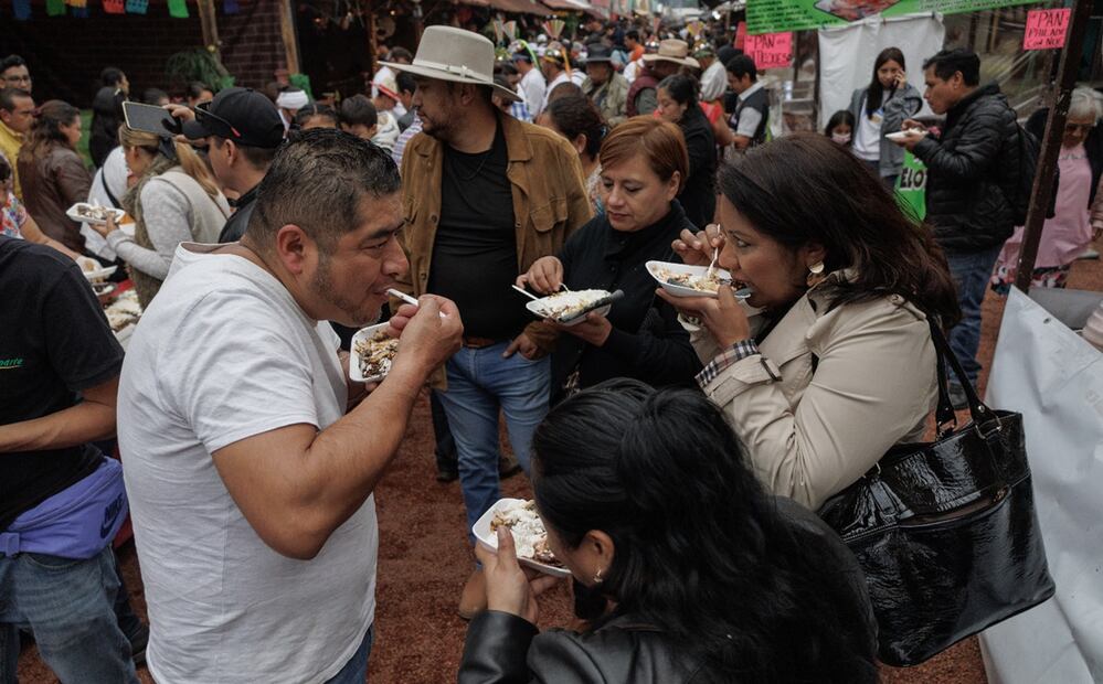 “La feria del Mole es la feria más importante de la Ciudad de México y de las más importantes de todo el país sin lugar a duda", dijo el alcalde de Milpa Alta, Octavio Rivero Villaseñor Foto: Yaretzy M. Osnaya / EL UNIVERSAL