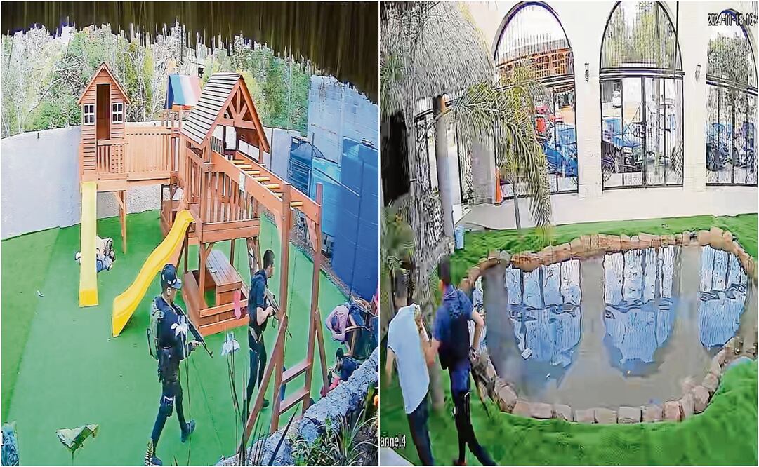 Hombres armados ingresaron al restaurante y dijeron a los comensales que se tiraran al piso; recorrieron el área de juegos infantiles.
Los criminales sacaron del lugar a Valdemar Tariácuri Hernández, dueño del restaurante, entre jaloneos y amenazas.
Fotos: Especial