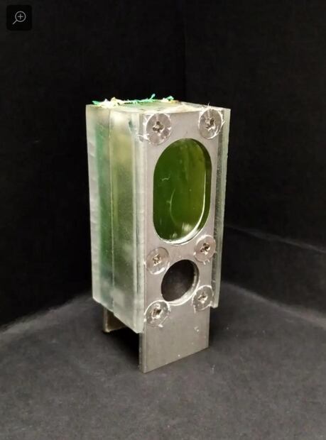 La computadora cuya energía proviene de un cubo con algas 