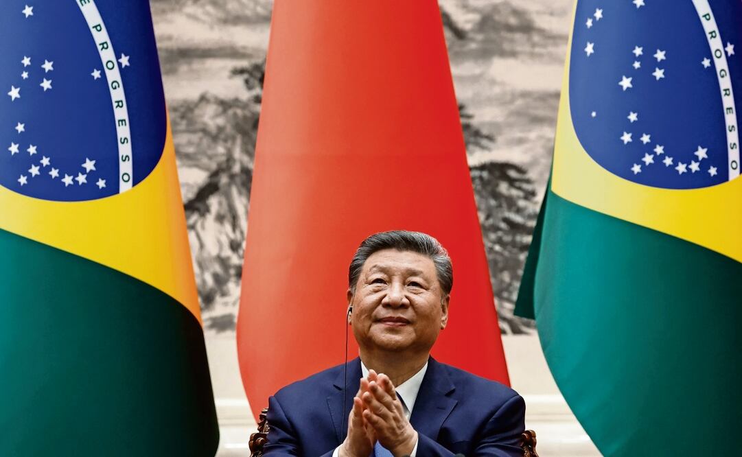 El presidente chino, Xi Jinping, en el Gran Palacio del Pueblo en Beijing. Foto: Tingshu Wang / AFP