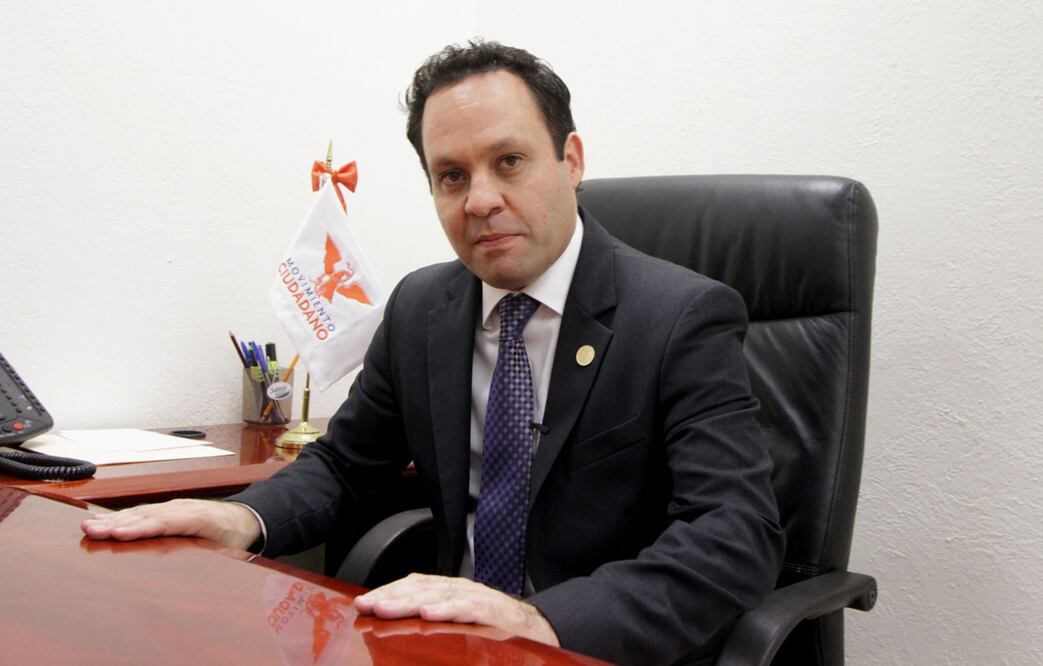 Clemente Castañeda, coordinador nacional de Movimiento Ciudadano. Foto: Archivo/EL UNIVERSAL