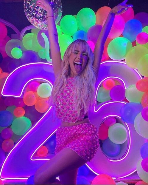 El look de Miu Miu con el que Danna Paola celebró su cumpleaños