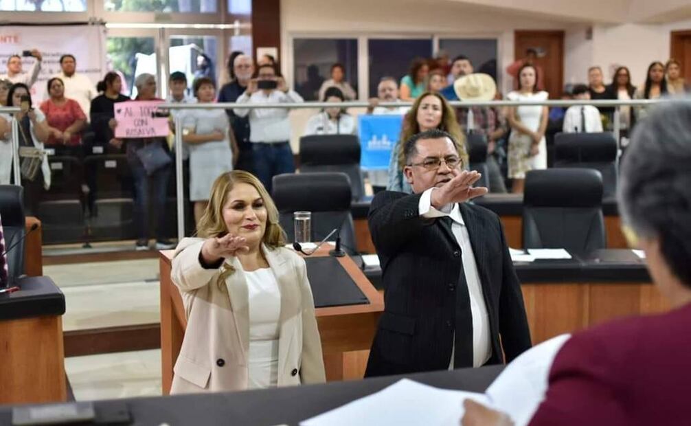 En los primeros pronunciamientos, el 9 de abril, Rosalva Vergara Martínez solicitó a los integrantes de la Comisión de Puntos Constitucionales y de Justicia que dictaminaran las reformas pendientes. Foto: especial