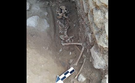 Arqueólogos descubren el entierro de un niño vampiro