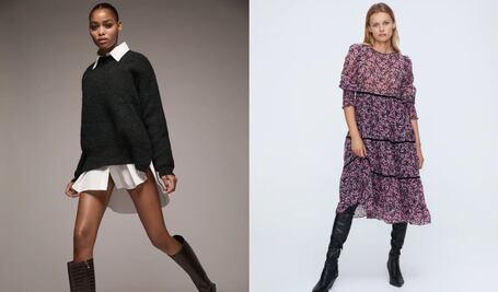 Vestidos para el otoño que te ayudarán a estilizar tu figura