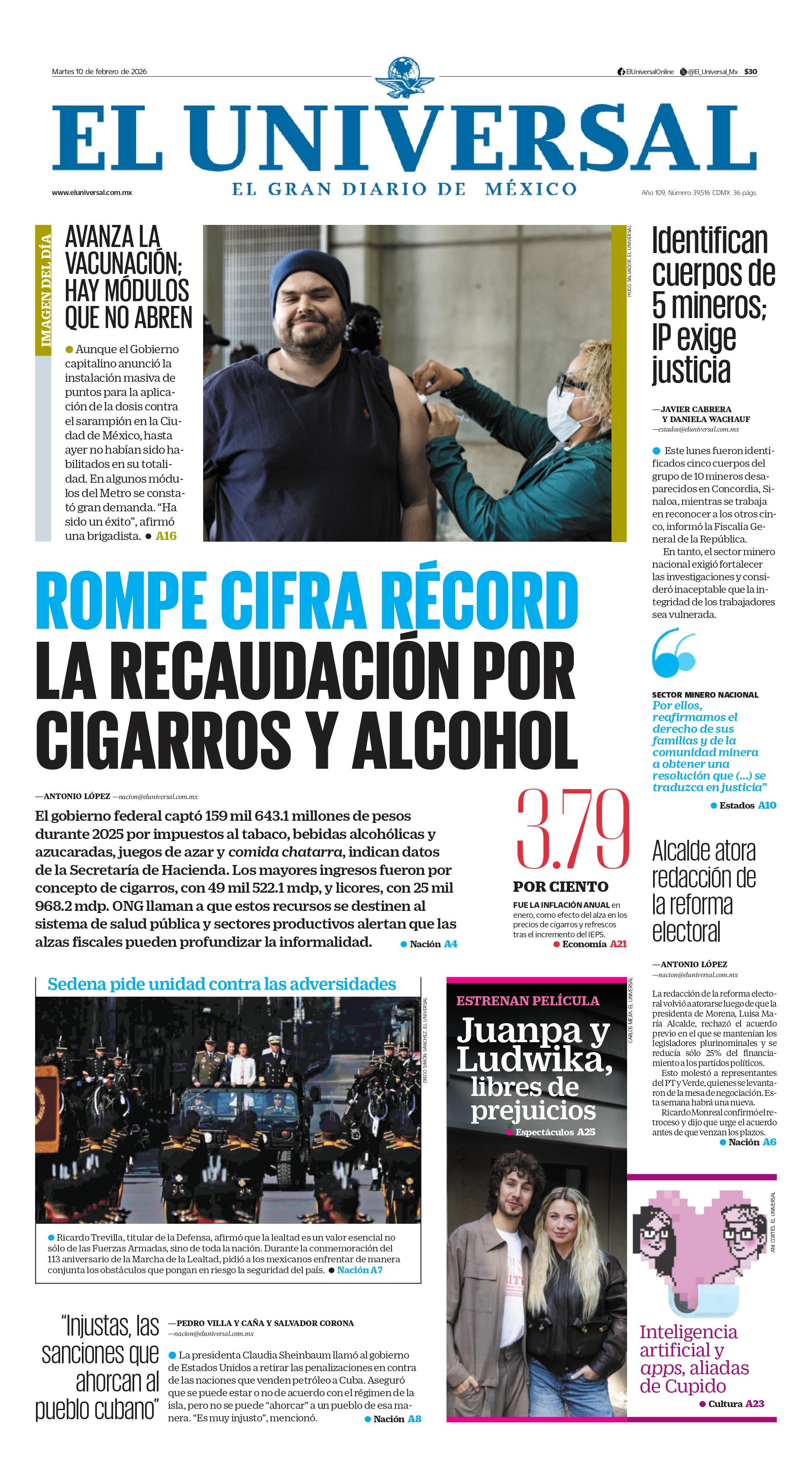 Portada impresa