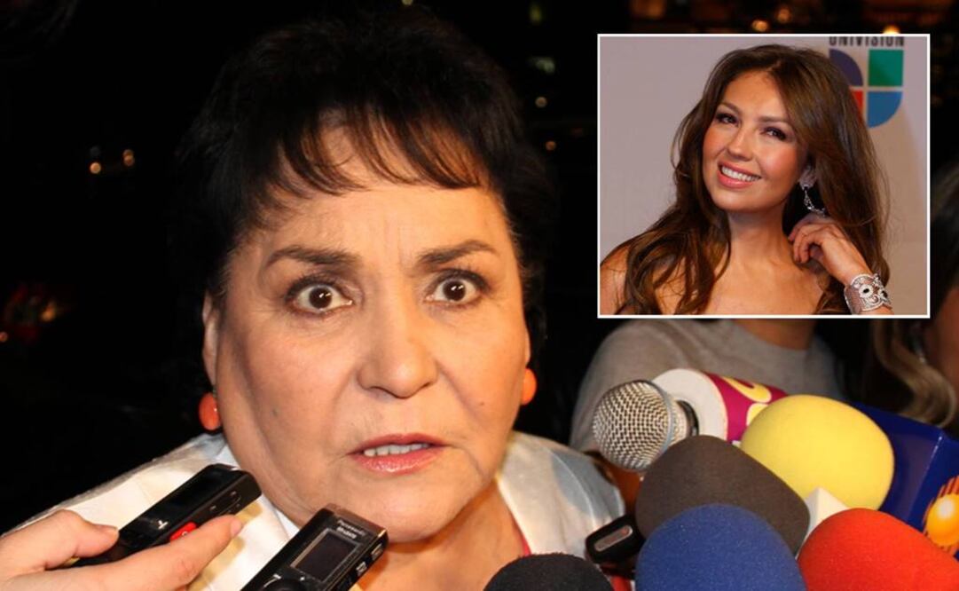 “Tienes que fumigar todo ese campo, hija”, fue la recomendación de Salinas para Thalía en tono de broma. (FOTO: Especial)