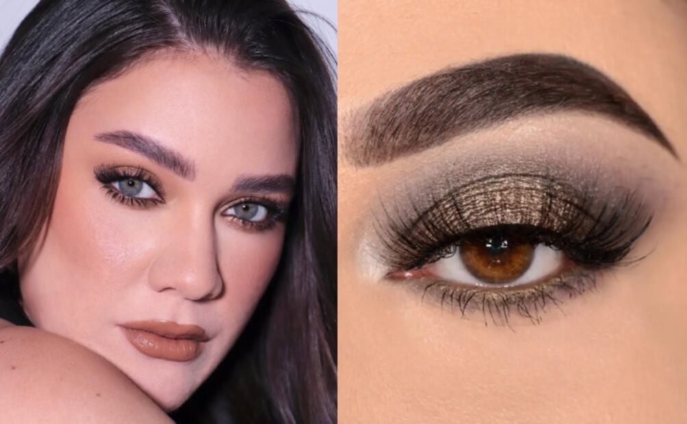 Este maquillaje es ideal para pieles cálidas. Fotos: IG @neiza05 / @caterina_triant