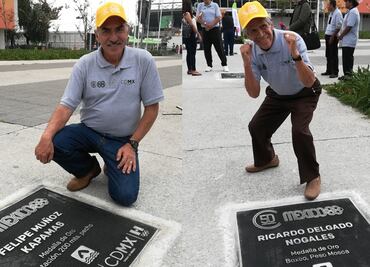Inauguran plaza de medallistas olímpicos de México 68