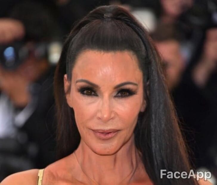 Así se ven algunos personajes de la moda con FaceApp