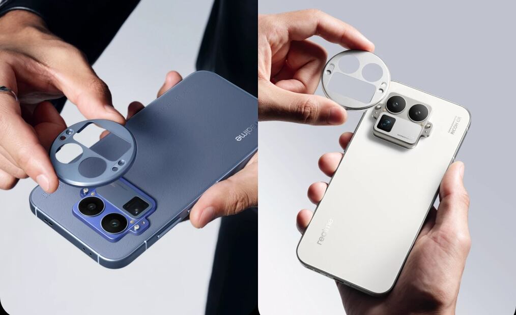 Realme GT8 Pro: así funciona su cámara con módulos intercambiables. Imagen: realme