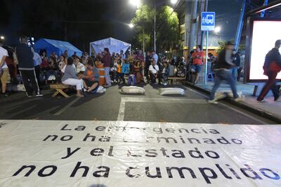 Tlalpan amanece sin bloqueos de damnificados del 19-S