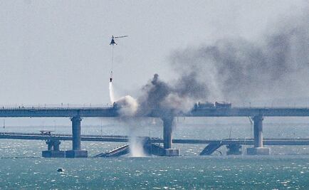 Rusia fija julio de 2023 como plazo para reparar el puente de Crimea tras ataque de Ucrania