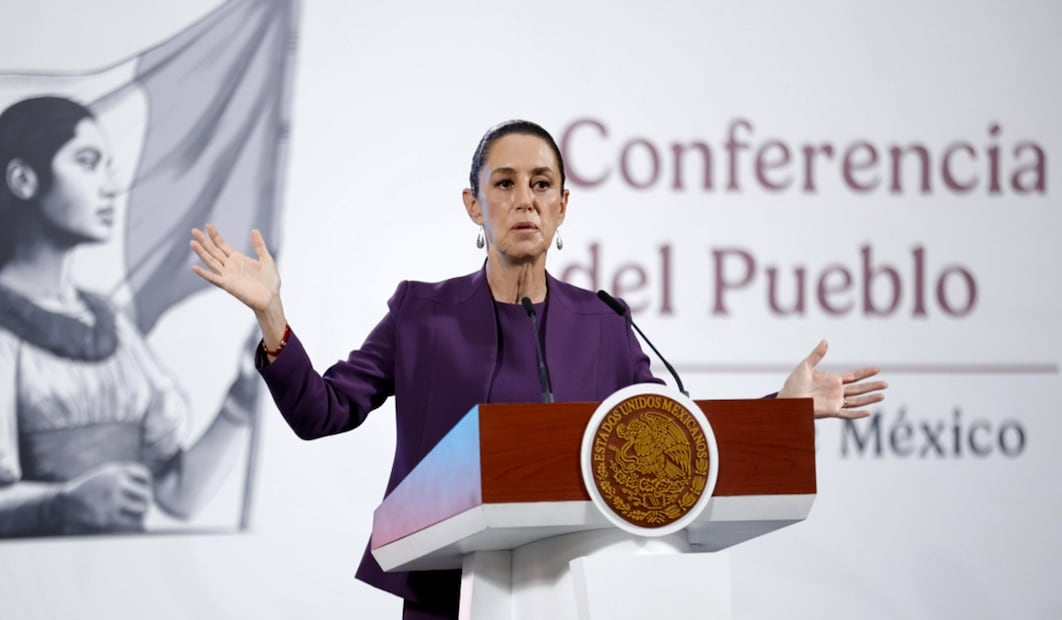 La presidenta de México, Claudia Sheinbaum Pardo, anunció la inversión dentro de los próximos años de cuatro empresas farmacéuticas nacionales, que en total suman más de 10 mil 480 millones de pesos como parte del Plan México. Foto: Diego Simón Sánchez/EL UNIVERSAL