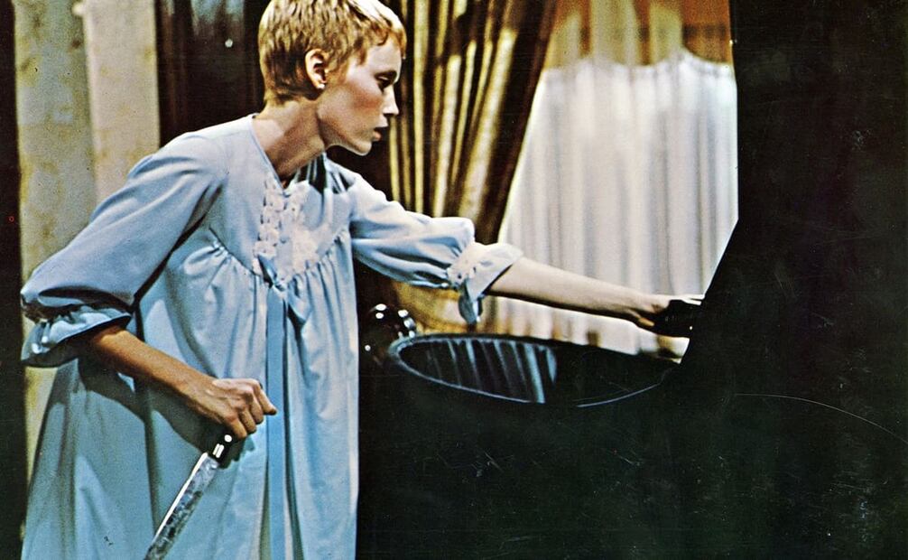 Película “El bebé de Rosemary”, 1968. Se le considera como la presentación ideal del diablo en el cine. Foto: IMDb/ESPECIAL.