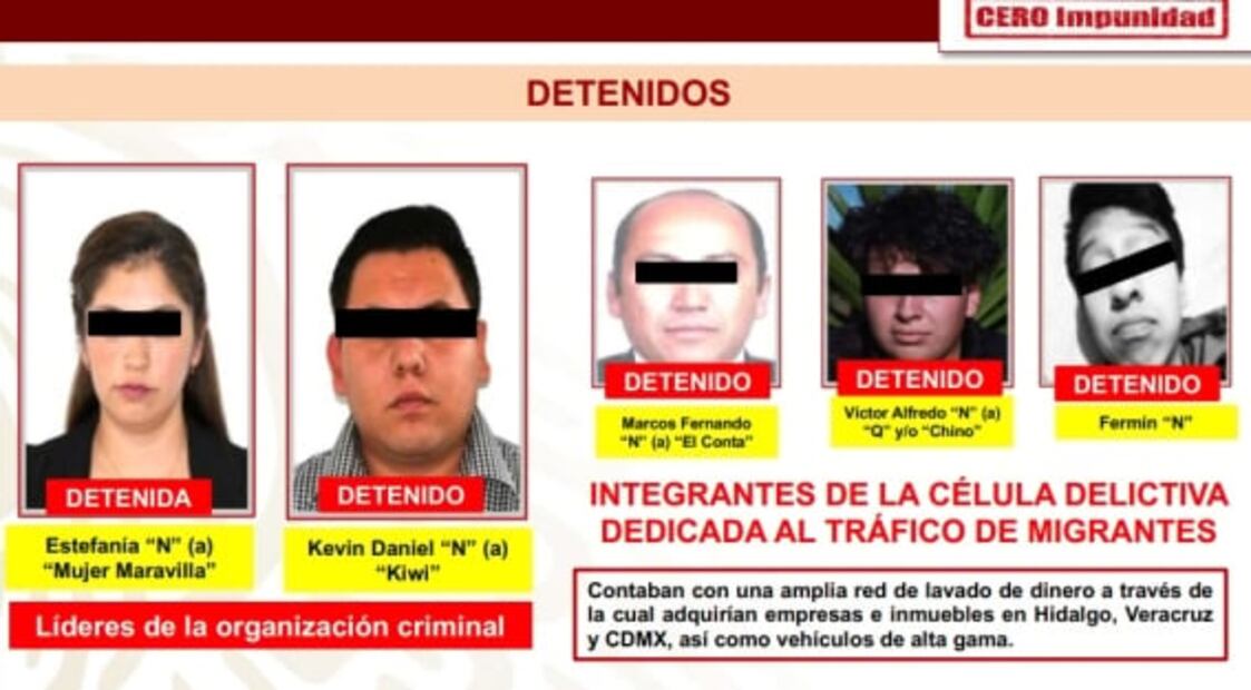Así operaba “Mujer Maravilla”, detenida en Hidalgo por tráfico de personas de Rumanía, India y Turquía
