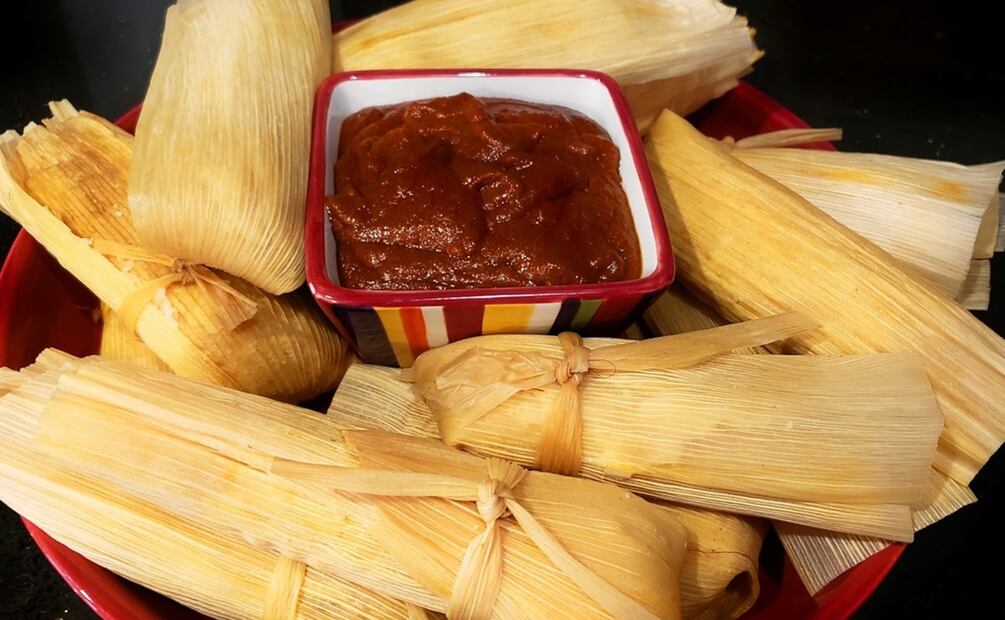 Tamales en la freidora de aire y en microondas. Foto: lawdawgmon / Pixabay
