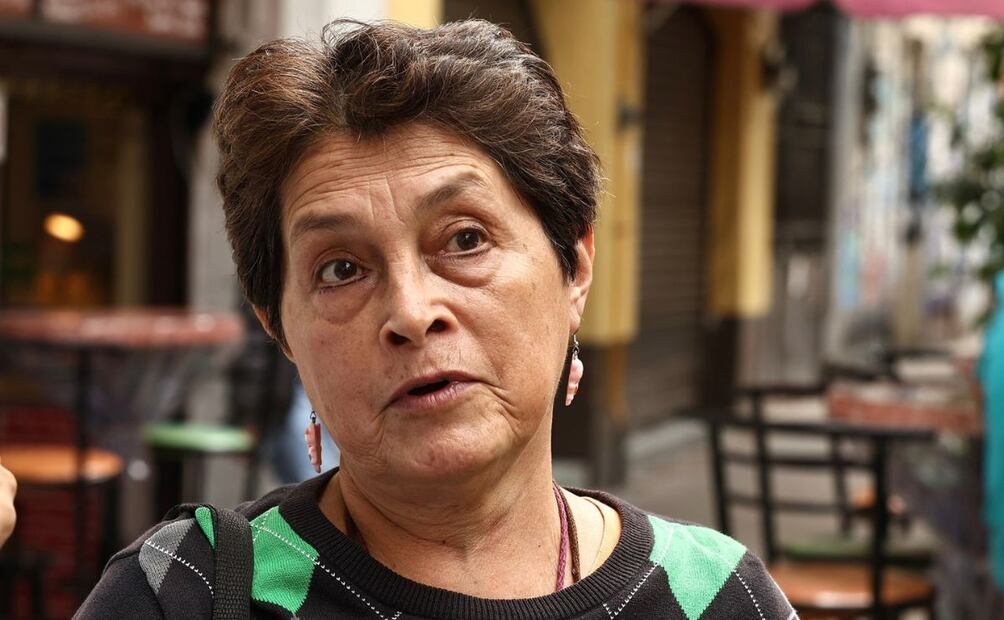 La señora Martha comenta que el costo de vida ha subido en la colonia Santa María la Ribera. Foto: Berenice Fregoso/EL UNIVERSAL.