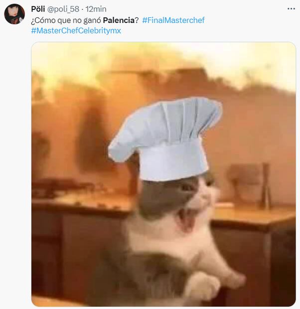 Los memes que dejó la final que perdió Paco Palencia en MasterChef Celebrity