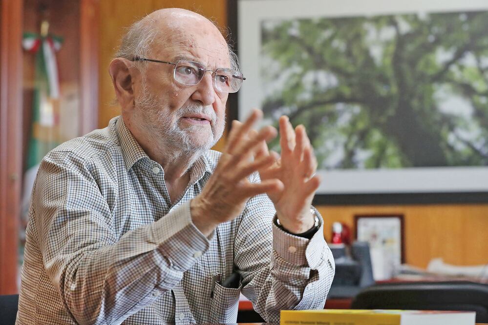 Sarukhán atribuye el problema del medio ambiente al mal comportamiento humano. (ARIEL OJEDA. EL UNIVERSAL)