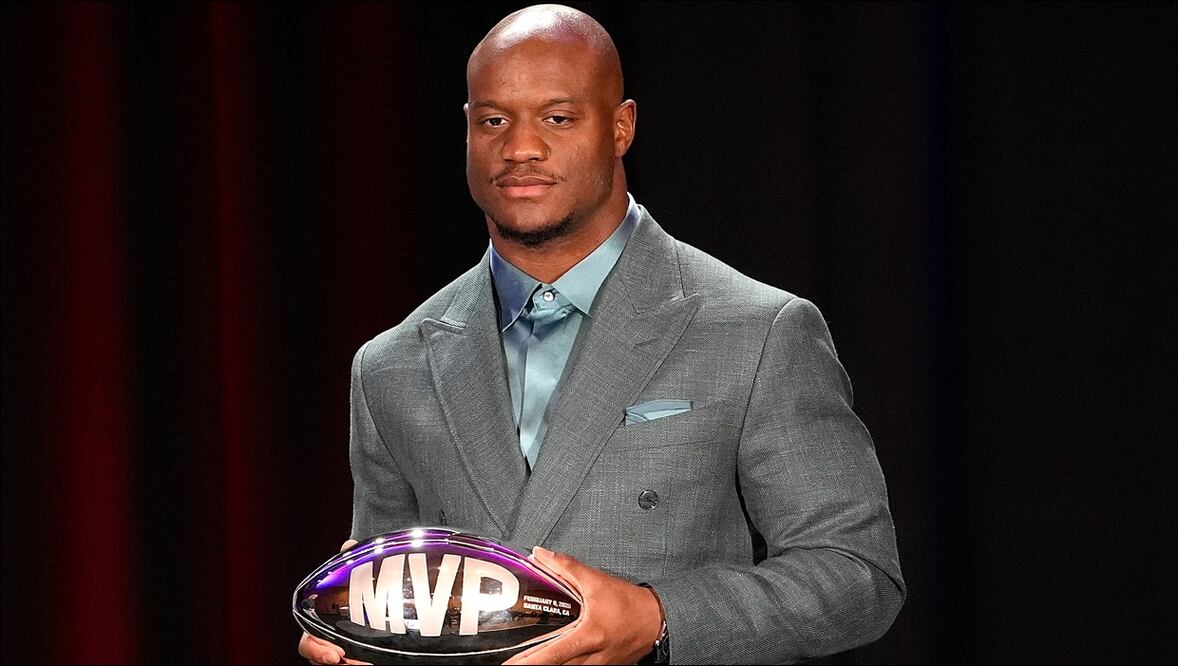 Kenneth Walker sobre ganar el MVP del Super Bowl LX: “Es una bendición estar en esta posición” / FOTO: AFP